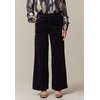 Pantalon large velours femme
