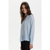 Bleu Blue/Chalk Fan Print