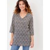 Tunique longue noire femme