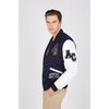 Blouson teddy cuir homme