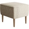 Beige Bouclé Et Bois Clair Raven
