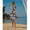 Robe chemise cache coeur