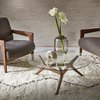 Table basse salon verre