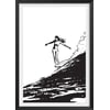 Affiche + Cadre En Bois - Noir