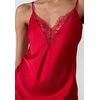 Nuisette dentelle rouge