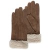 Gants cuir doublé femme