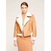 Veste peau de mouton femme
