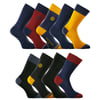 Noir/Gris/Bleu/Rouge/Jaune