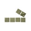 Tour de lit gris et vert