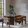 Dark oak wood