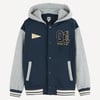 Bleu Marine/Gris Chiné