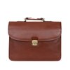 Sac cartable cuir camel