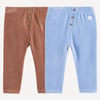 Marron/Bleu