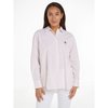 Roze gestreepte blouse