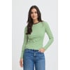 Blanc Vert Birch/Green Stripe