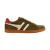 Kaki-Off White-Rust