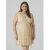 Robe portefeuille blanche mariage