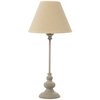 Abat jour gris lampe de chevet