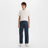 Printed Herringbone Denim