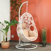 Fauteuil oeuf blanc