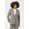Beige Gray Beige Check