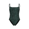 Green Print/Black