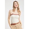 Tricot de peau femme laine et soie