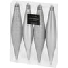 Lot De 5000 Guirlandes Stalactites Argentées (50 Cm) - Décoration Brillante Pour Sapin De Noël, Mariage, Fêtes - PVC Haute Qualité - 11