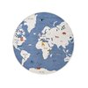 Tapis mappemonde