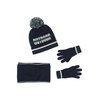 Ensemble bonnet écharpe gants garçon