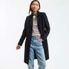 Manteau bleu marine femme