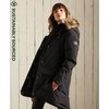 Capuche fausse fourrure noire
