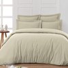 Parure de lit 1 personne beige