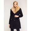 Col fausse fourrure femme