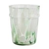 Verre à eau vert