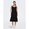 Black tiered dress