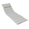 Matelas bain de soleil déhoussable