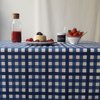 Nappe vichy bleu