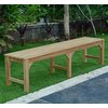Banc en teck pour jardin