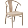 Chêne Huilé Clair Et Assise Beige