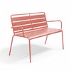 Banc métal extérieur