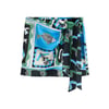 Imprimé Bleu/Vert