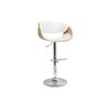 Tabouret blanc plastique