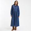 Robe en jean manche longue