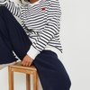 Sweat coeur brodé