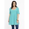 Tunique femme bleu turquoise