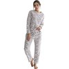 Haut de pyjama femme manches longues