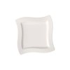 Assiette carrée porcelaine
