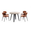 Table à manger pliante avec chaise