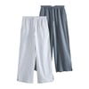 Rayures Bleu Ardoise/Blanches
